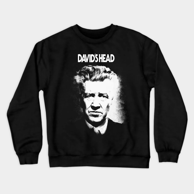 David's Head Crewneck Sweatshirt by CoreyRanson